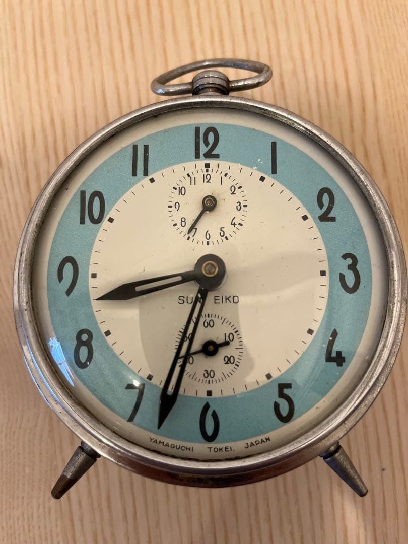 SUN EIKO 山口時計　アラーム時計 レトロ　動作確認済