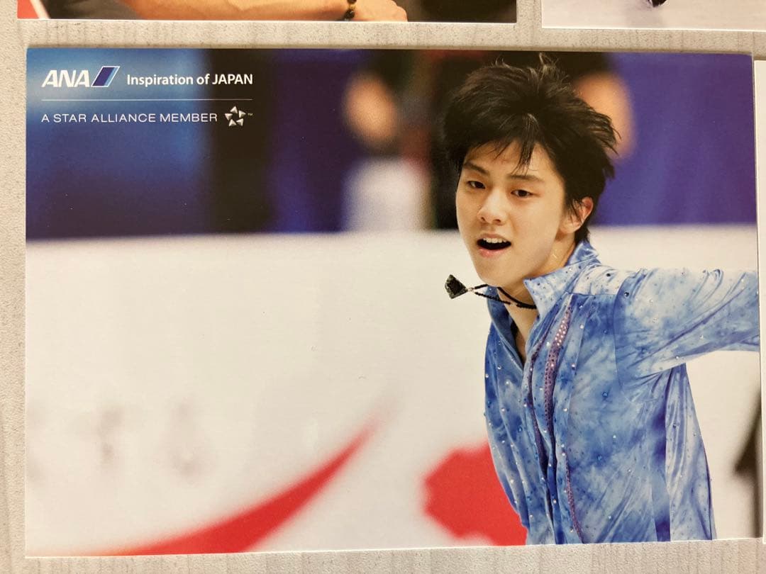 【入手困難・激レア】☆羽生結弦　ANA懸賞当選品　ポストカード　全5種