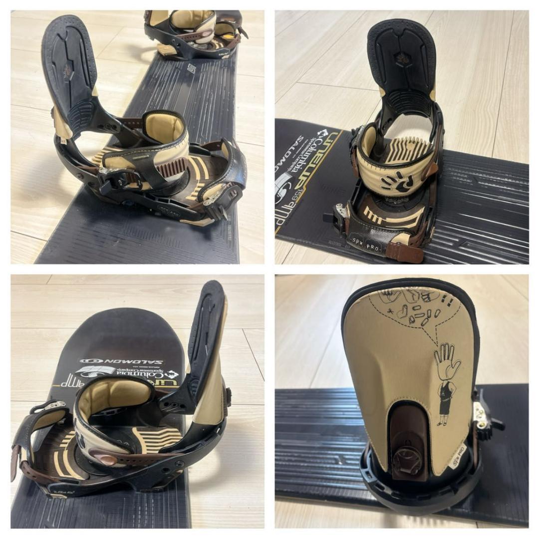 【良品】BURTON×SALOMON 3点セット 159㎝　ION 27.5㎝