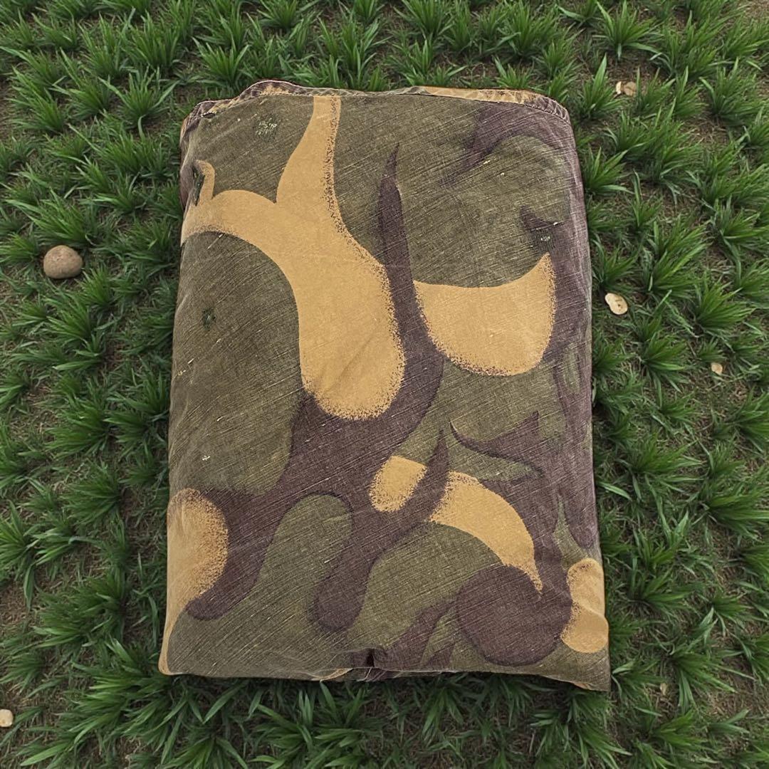 【超レア】ハンガリー軍幕　初期型　扇型　１枚②　迷彩　ハリケーンカモ　ミリタリー