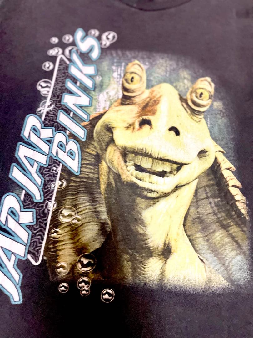 L.A購入!! STAR WARS ジャージャービンクスTシャツ 大人用M〜L
