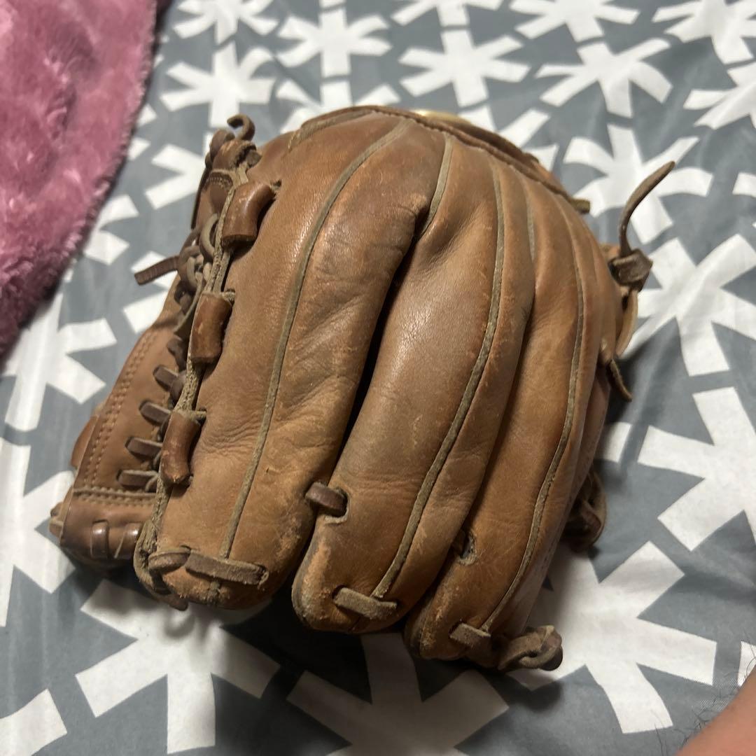 ミズノ 硬式野球グローブ ブラウン