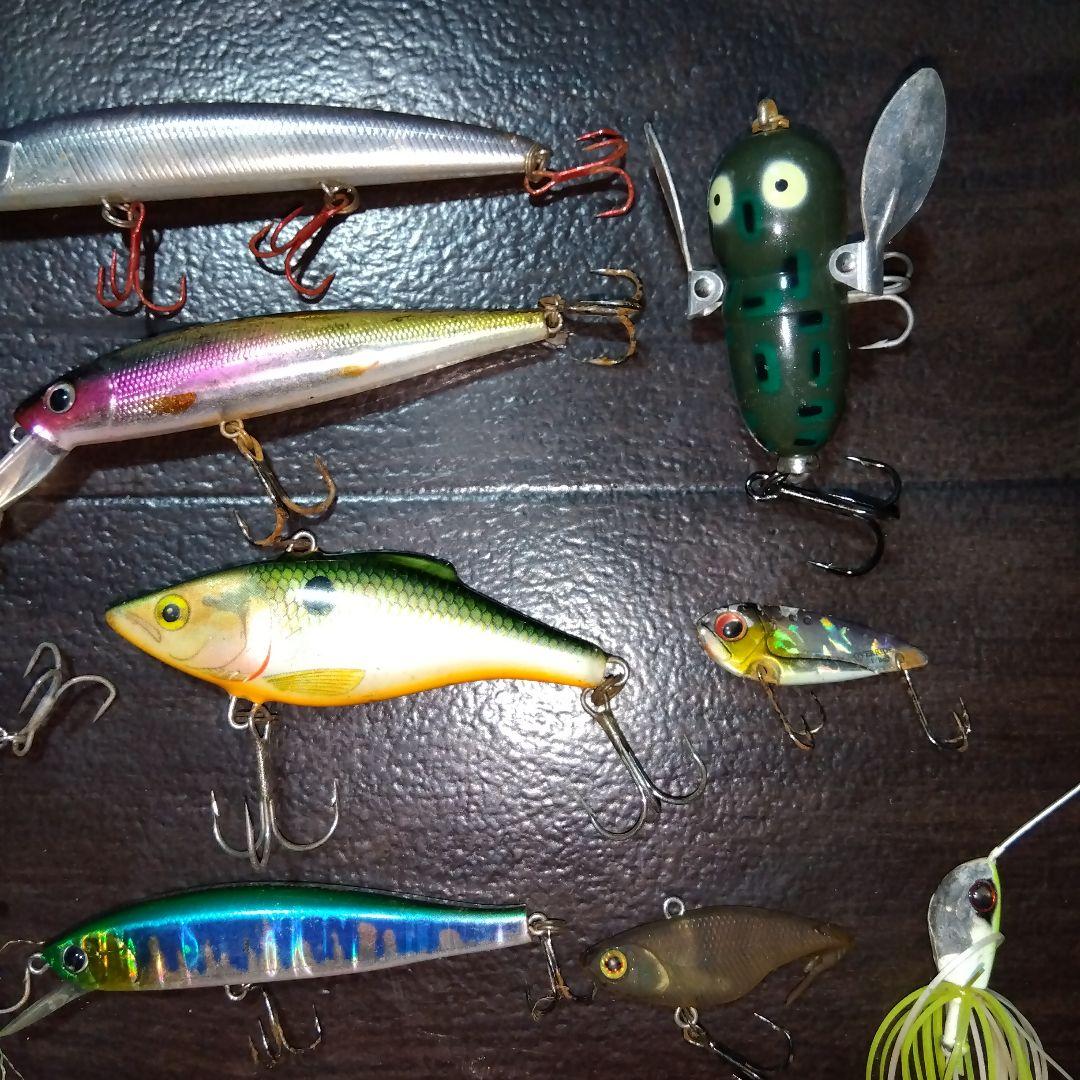 バス釣り引退セット　ルアーセットバス釣り