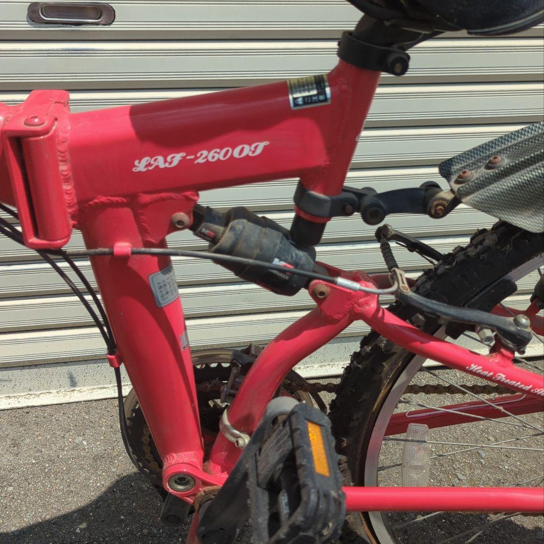 トニーノランボルギーニ　折りたたみマウンテンバイク　アルミフレーム現状品結構綺麗