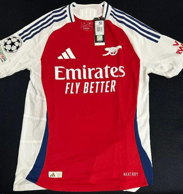 アーセナル　ウーデゴール　オーセンティック ホーム CL（M）2024-25