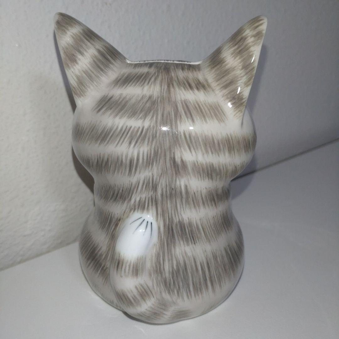 わちふぃーるど 貯金箱 猫 ダヤン 陶器製 ちょうだい おねだりポーズ