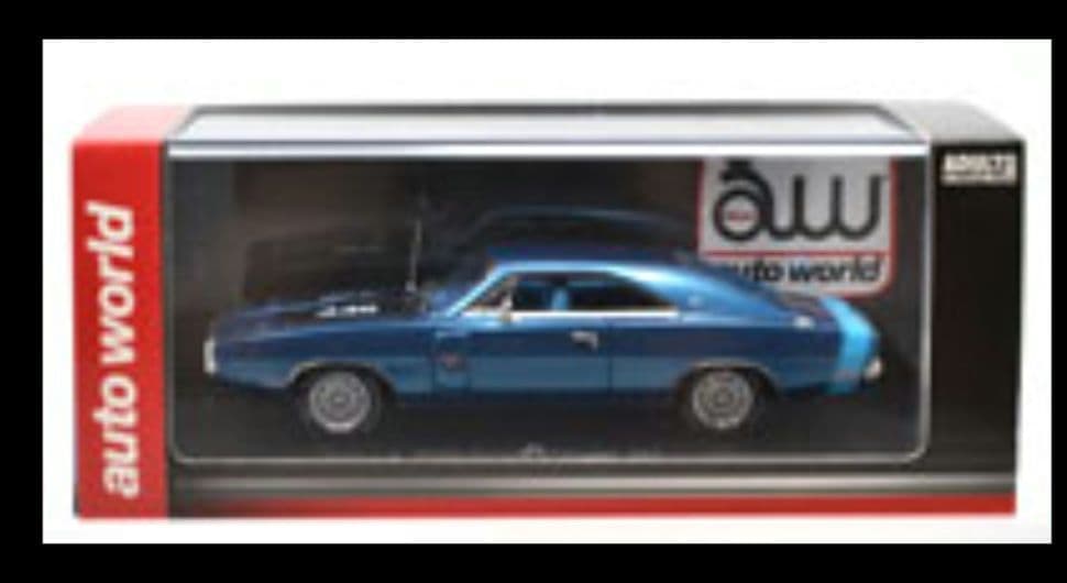 auto world 1970 ダッジ チャージャー R/T(ブルー)