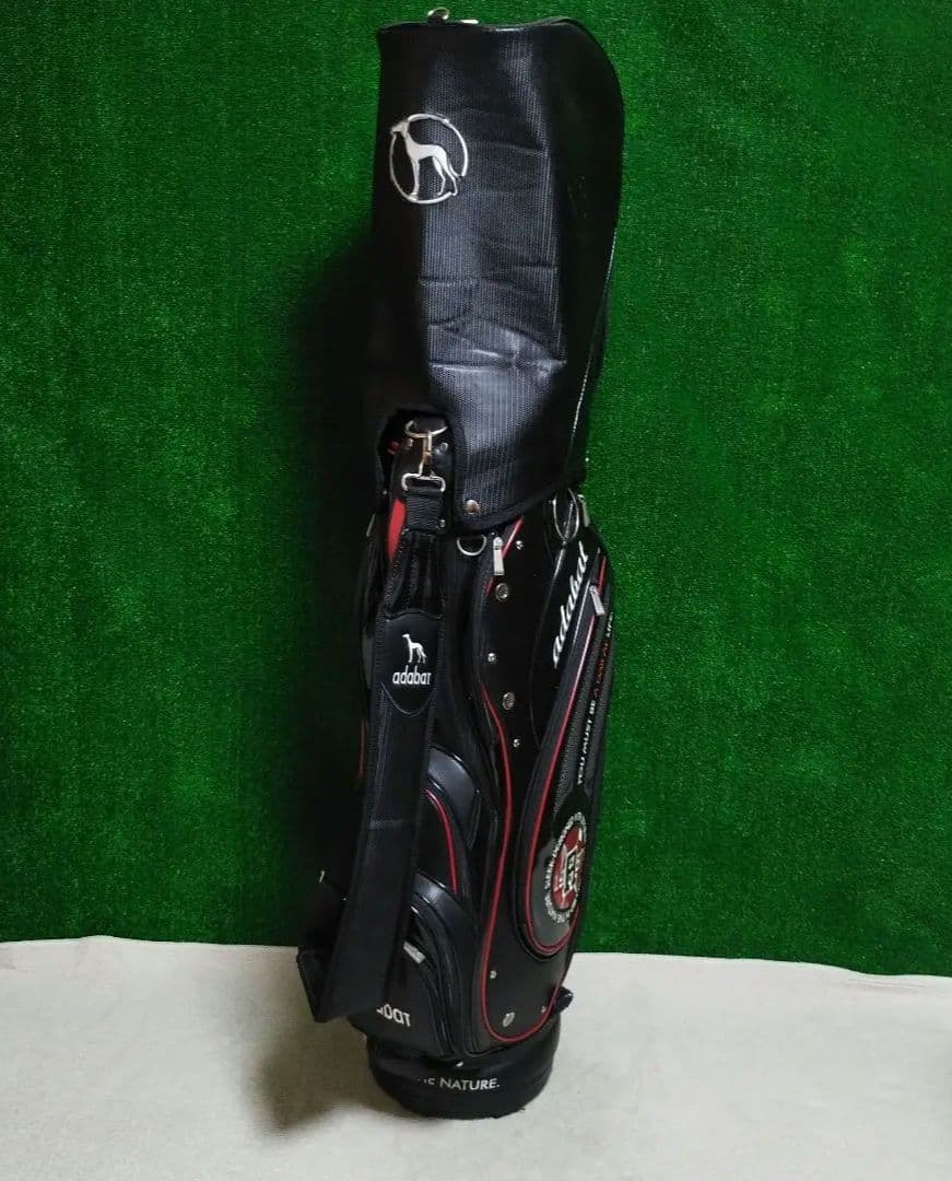 adabat ゴルフバッグ キャディバッグ 黒