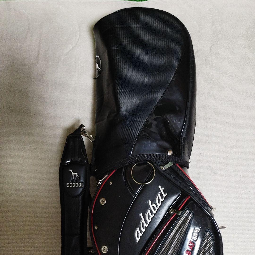adabat ゴルフバッグ キャディバッグ 黒