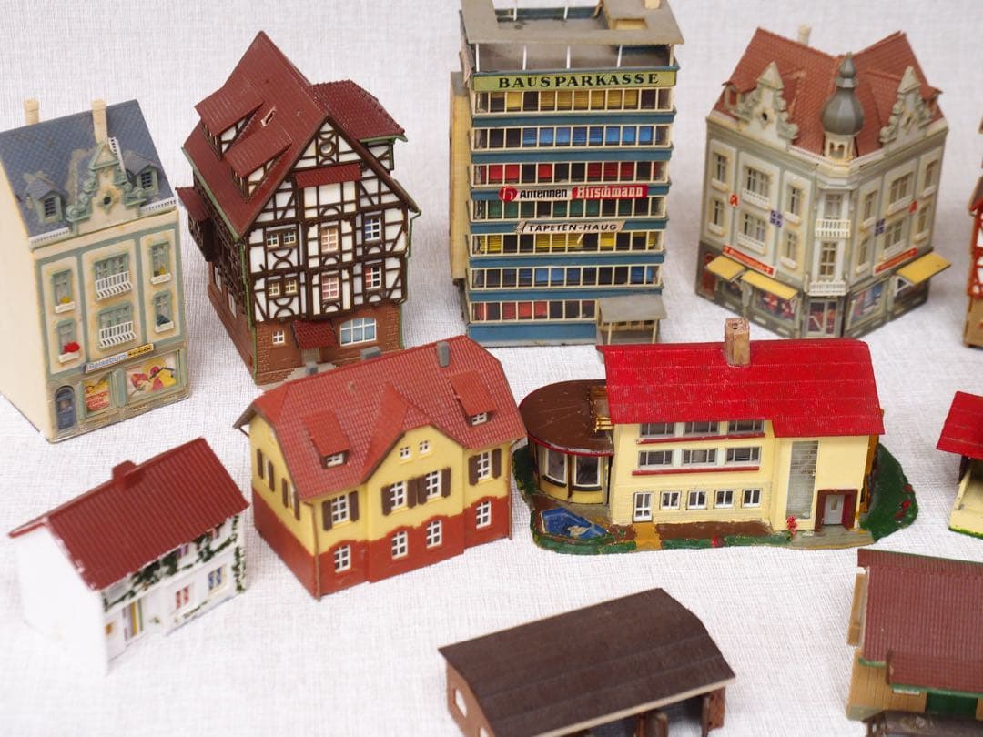 Nゲージ 建物 ストラクチャー セット ジオラマ用 A