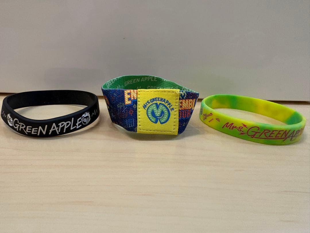 【RIEさん専用】Mrs. GREEN APPLE ラバーバンド 3個セット