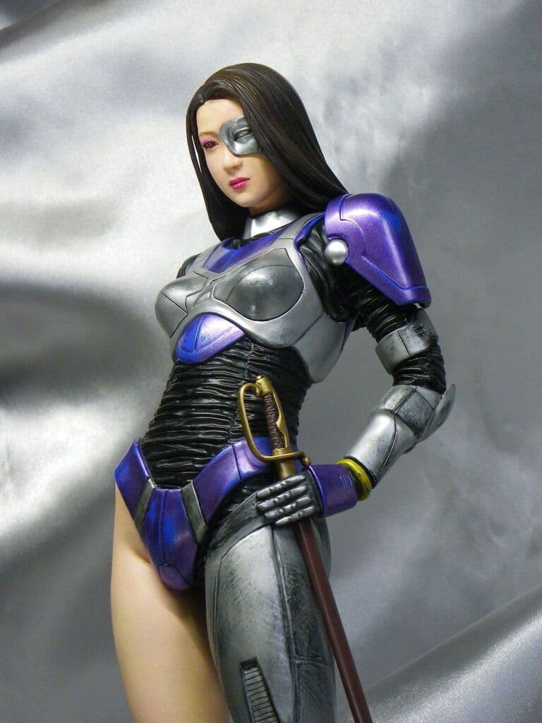 サイボーグ女・コスプレリアルフィギュア　レジン製　組立てキット　ゲーテル。