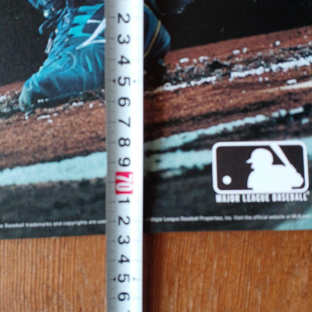 MLBP公認ポスター　イチローポスター　マイアミ・マリンズ　NTT東日本　非売品