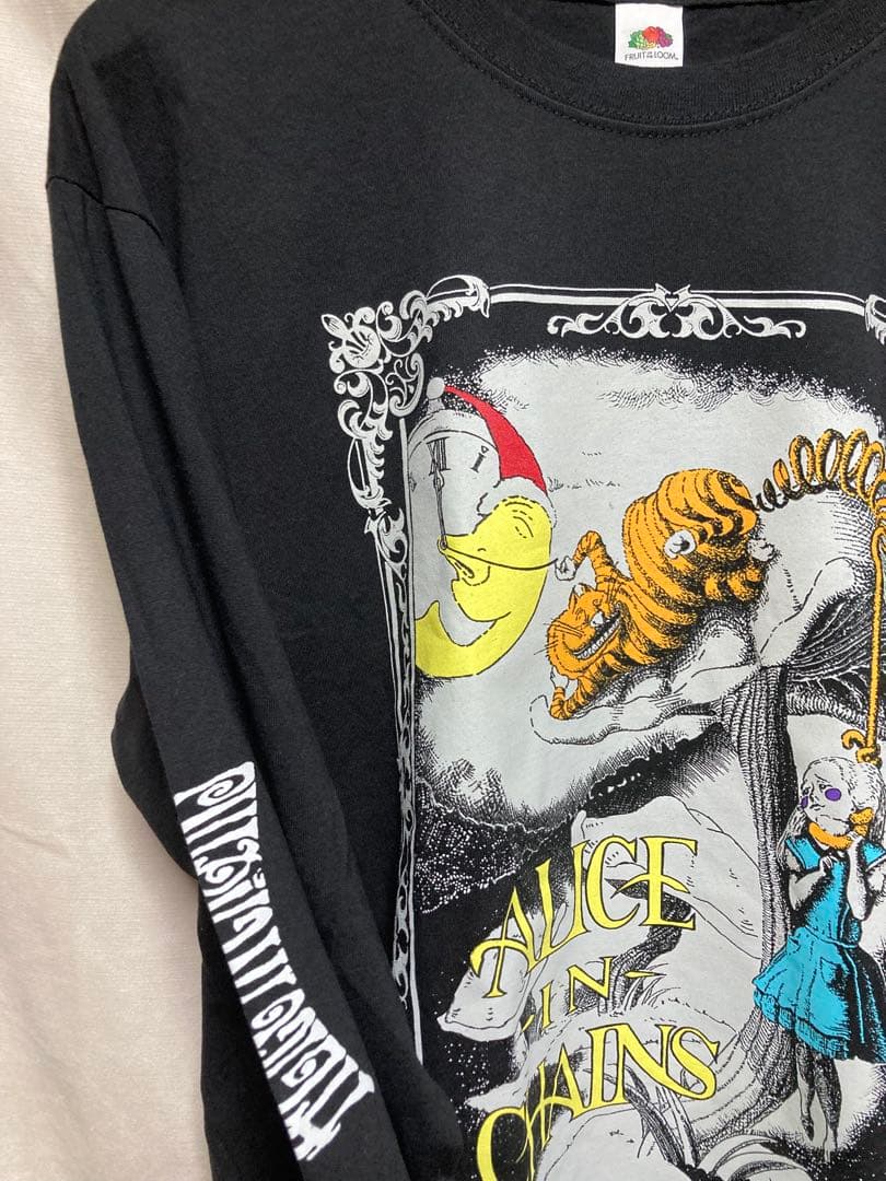 アリスインチェインズ　Alice In Chains ロングTシャツ　 L