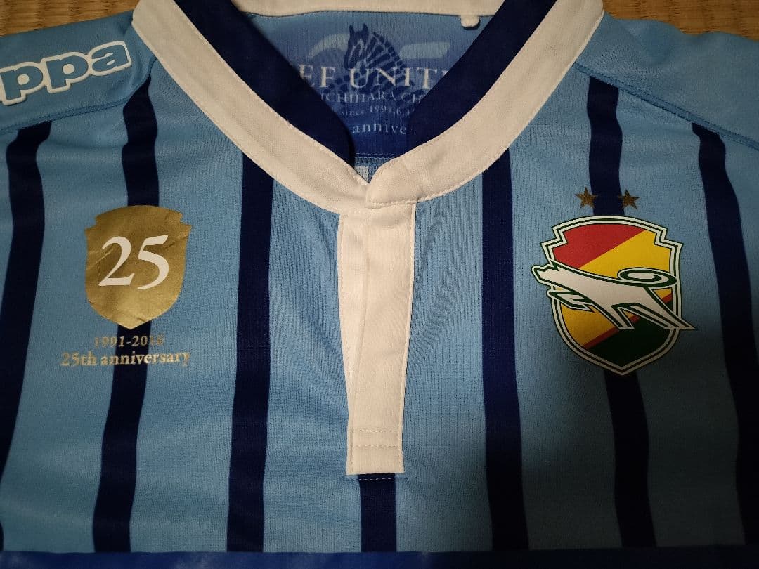 2016ジェフユナイテッド市原千葉25周年ユニフォーム　佐藤勇人　М
