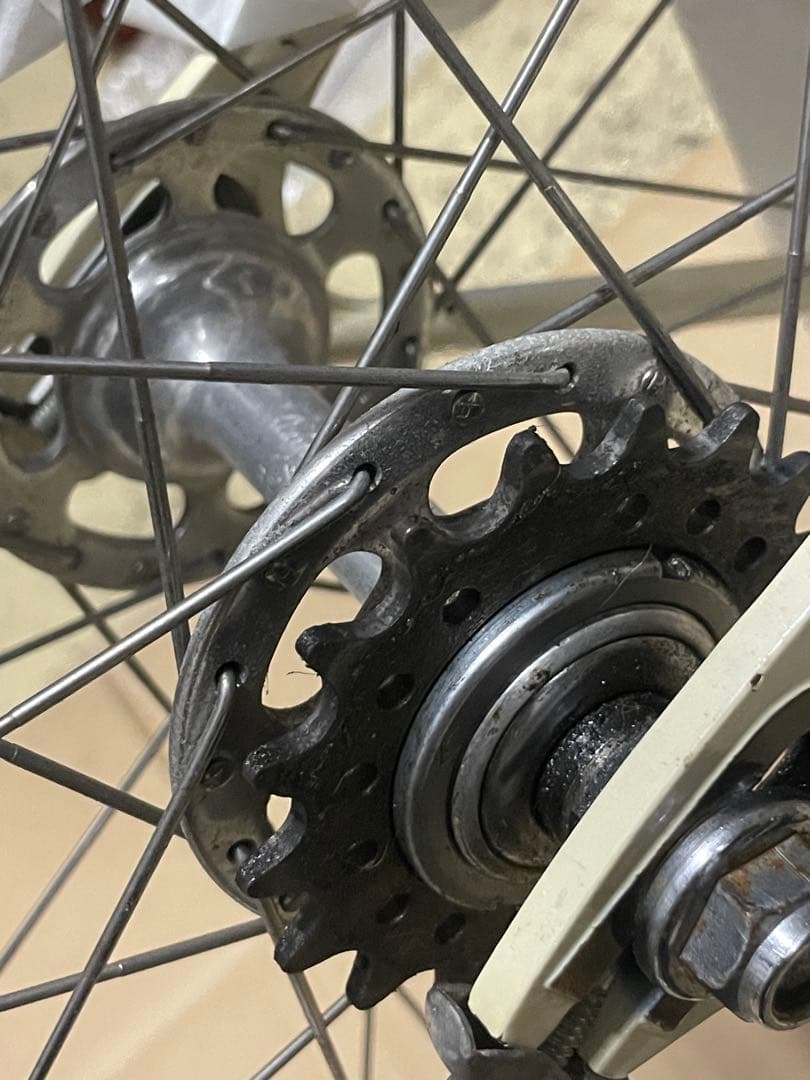 カンパニョーロ　レコード　ピスト用 完組ホイール前後 36本スポーク