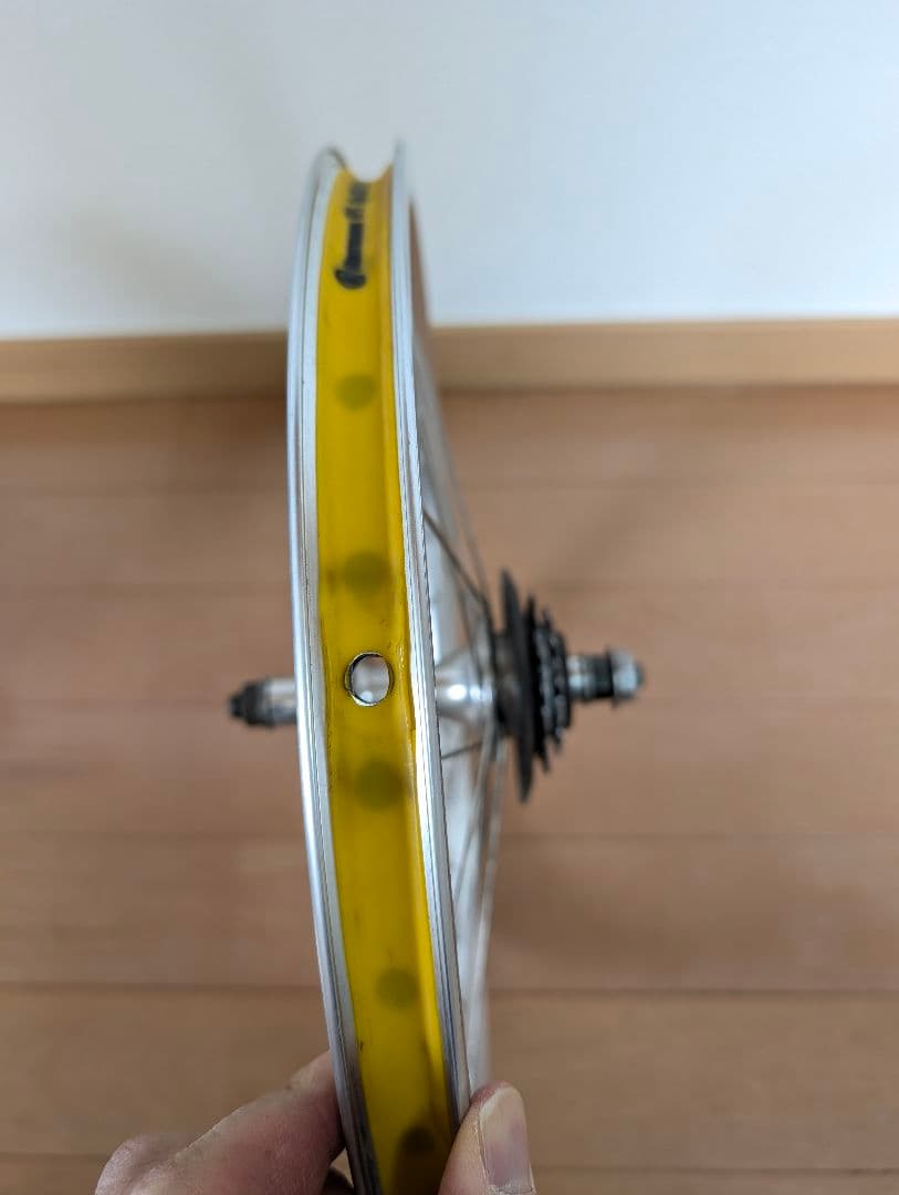 ブロンプトン　リア2速用ホイール　スプロケットつき