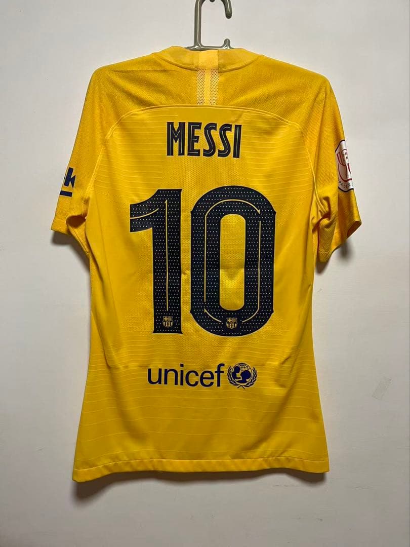 選手支給バルセロナ メッシ 20/21 Copa final ユニフォーム