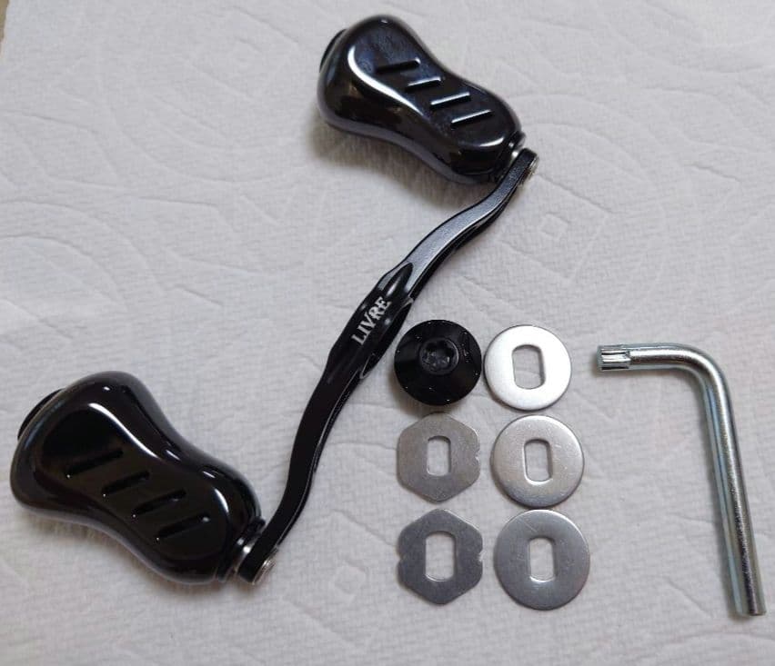 【リブレLIVRE】グライド87 シマノ 右巻用 オールブラック