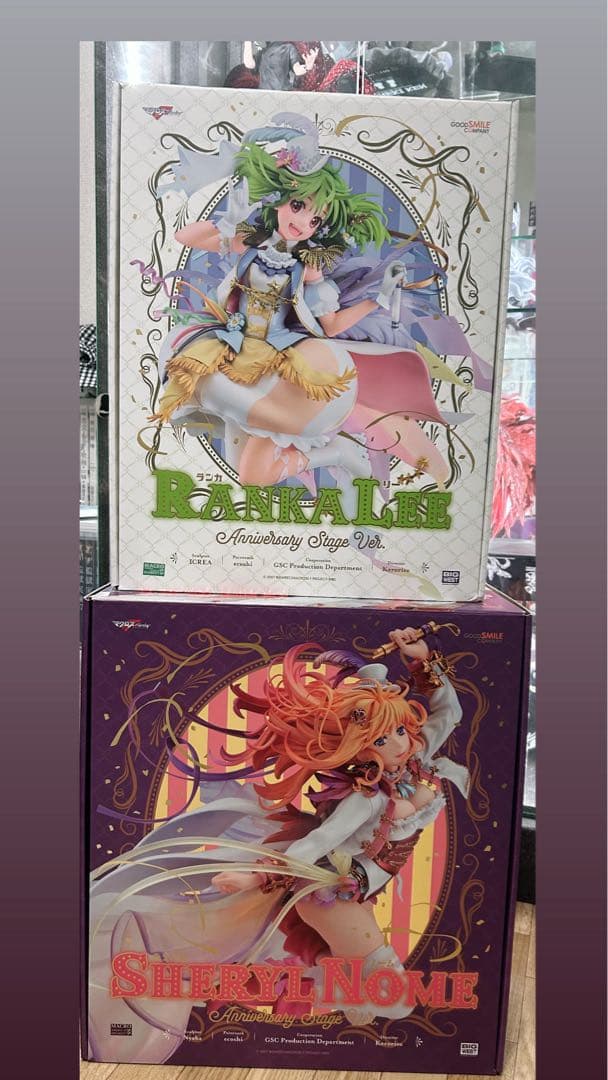 最安値【マクロスF】シェリル・ノーム＆ランカ・リー フィギュア箱あり