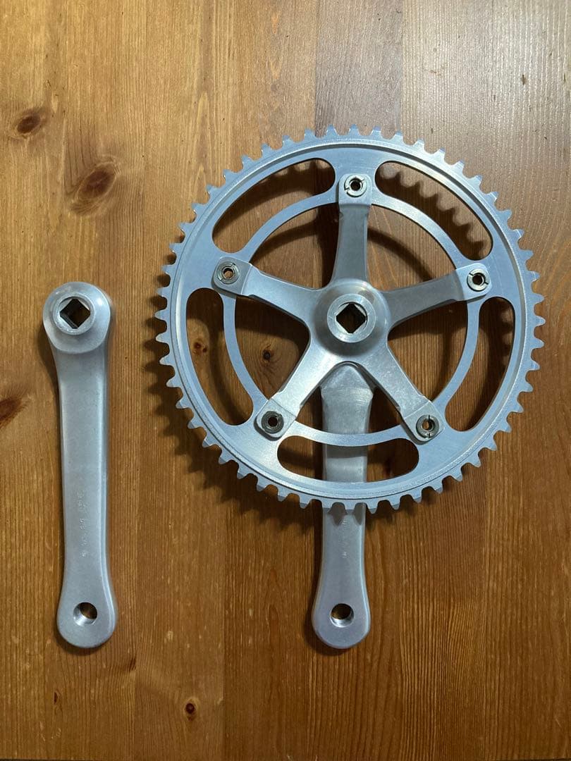 超希少 美品 サンツアー シュパーブプロ クランクセット 167.5 njs