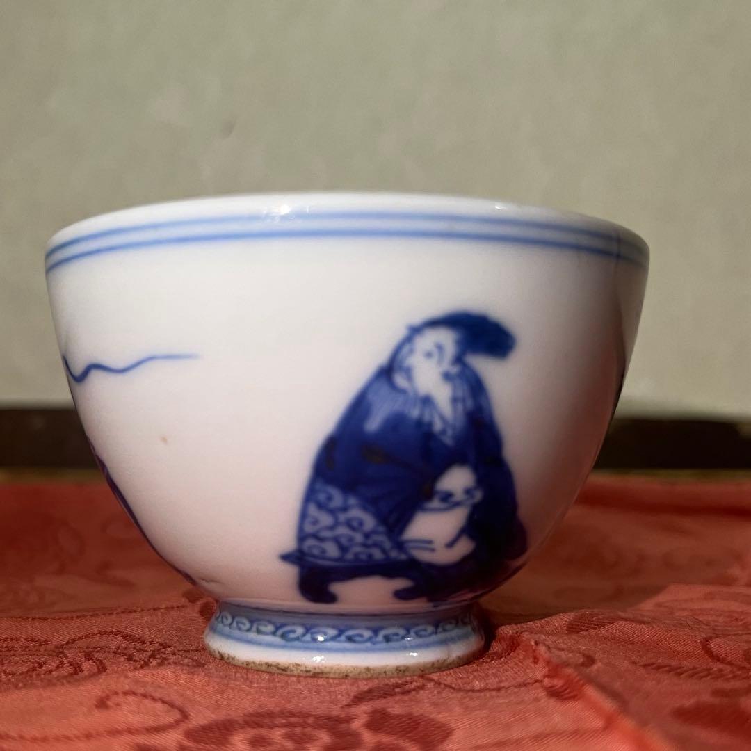 由*麻様 煎茶道具　南京煎茶茶碗　十客セット