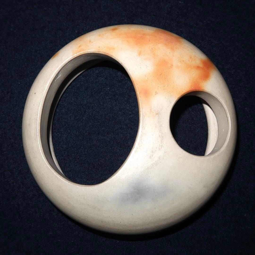 【茶道具】宗全作　雲華阿古陀ホヤ火入