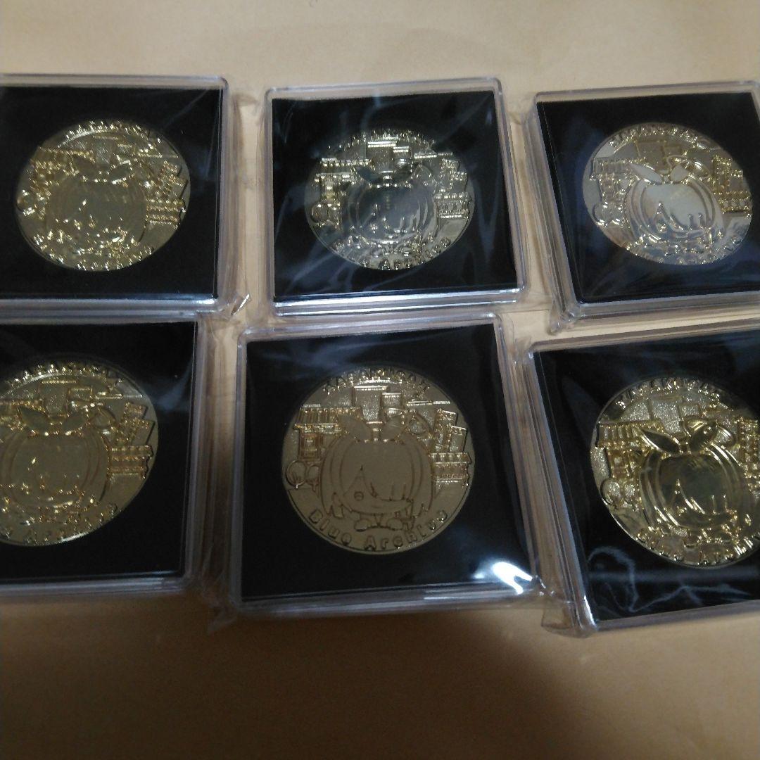 ブルーアーカイブ アロナ記念メダル　浅草コラボスタンプラリー景品　ブルアカ　6個