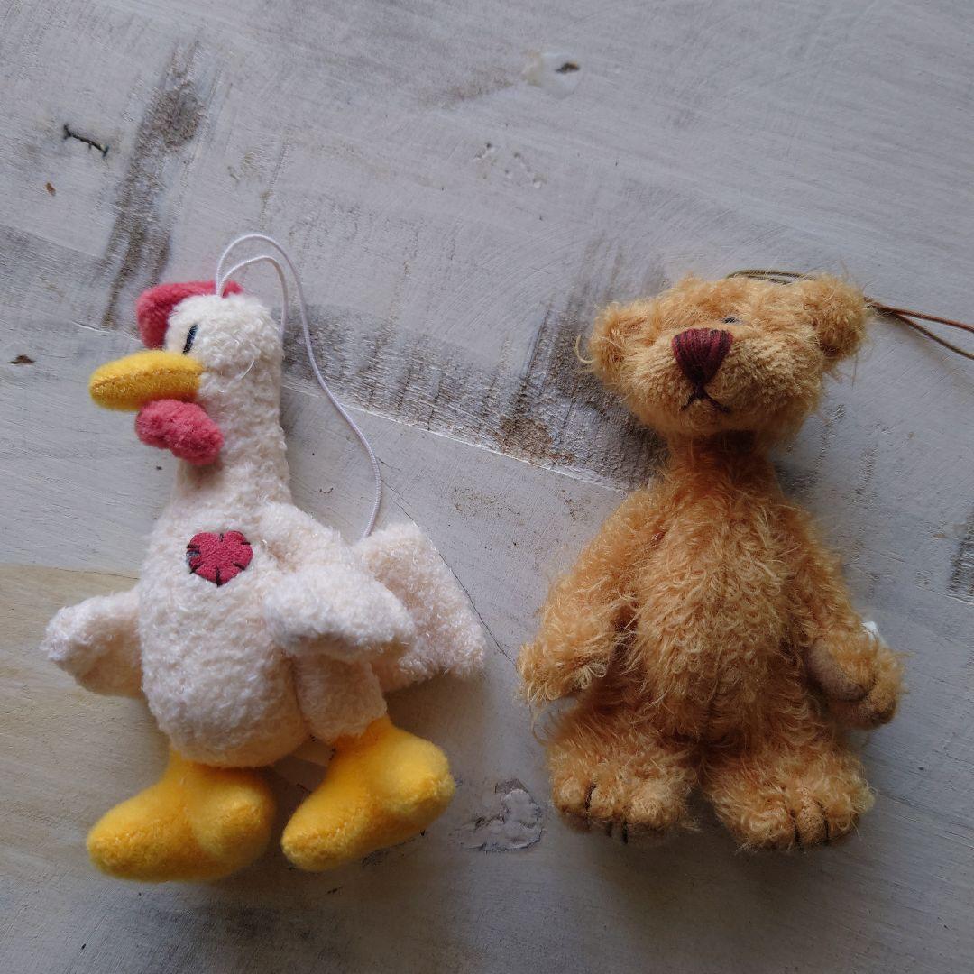 【Histoire d'Ours/2点】くま、にわとり イストワール・ドゥオース