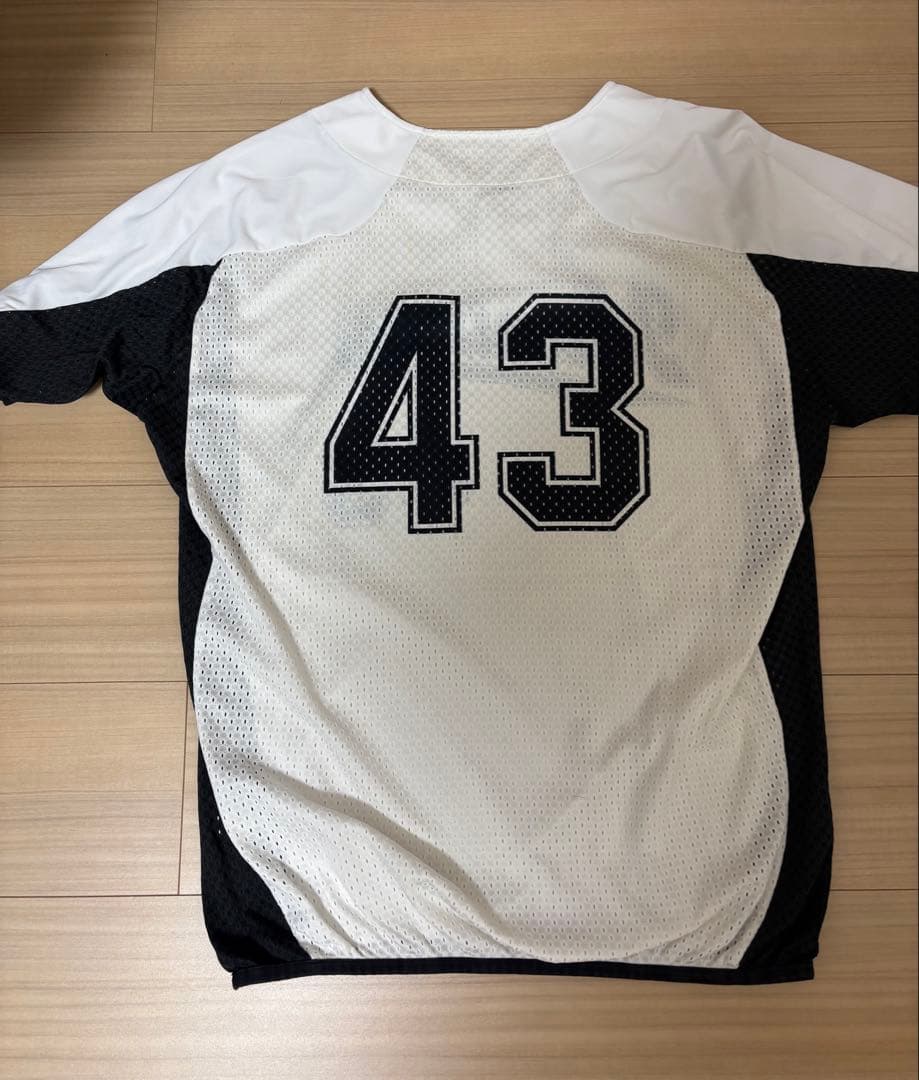 千葉ロッテ　選手支給品　練習着　43
