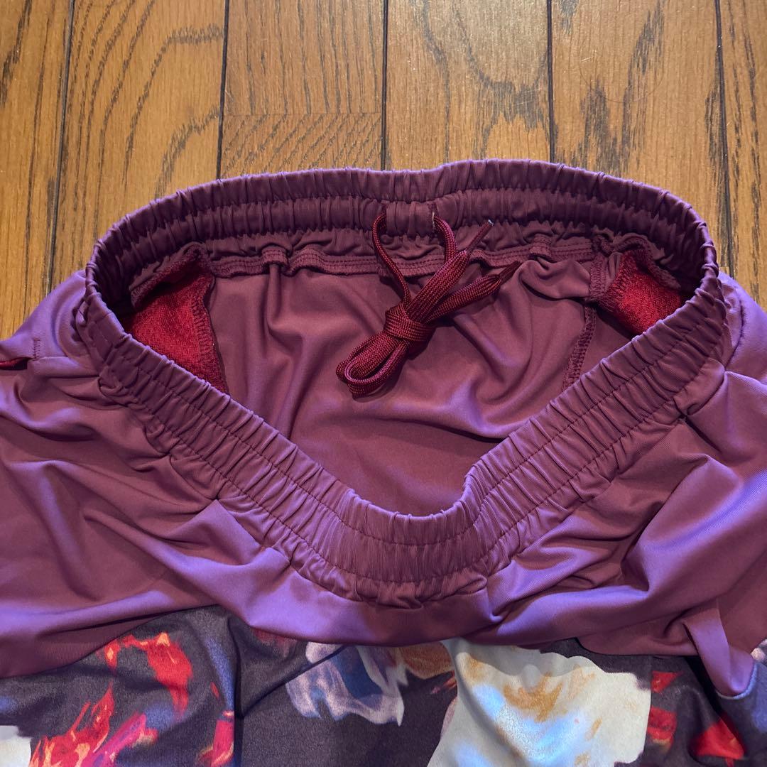 Admiral 紫系 花柄 テニスウェア　上下Mサイズ