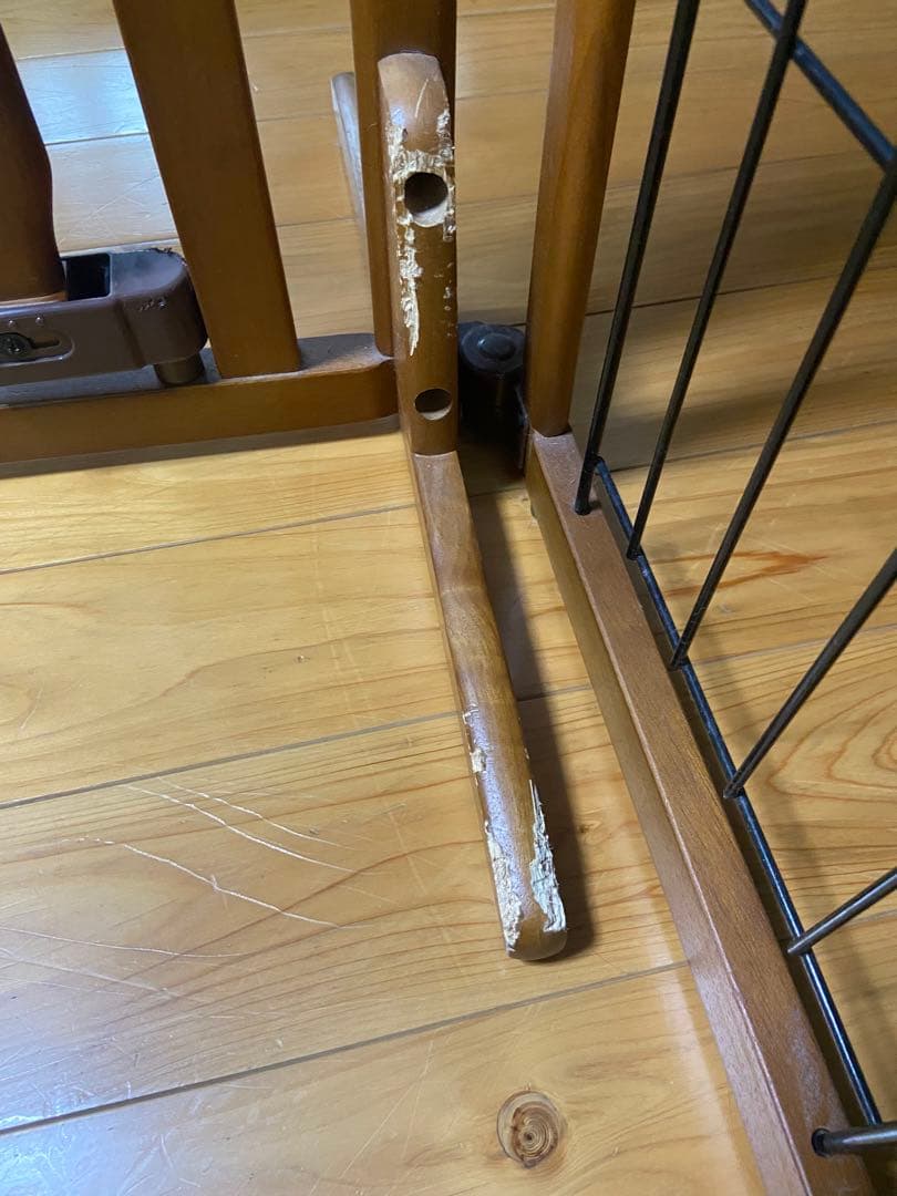 リッチェル　木製おくだけドア付きペットケージHレギュラーブラウン