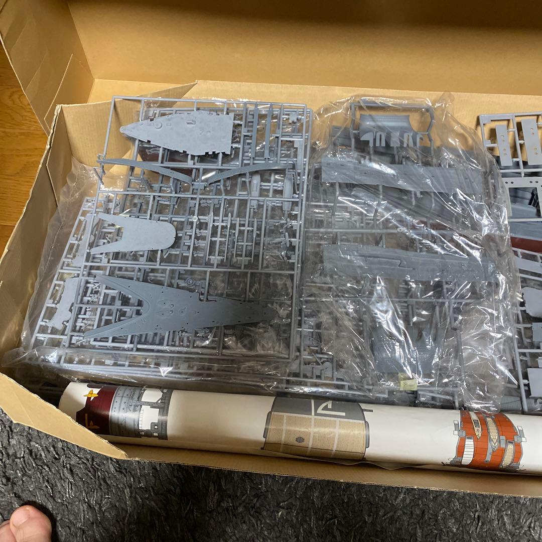 ハセガワ　赤城 2隻セット1/350クリスマス限定おまけ付き