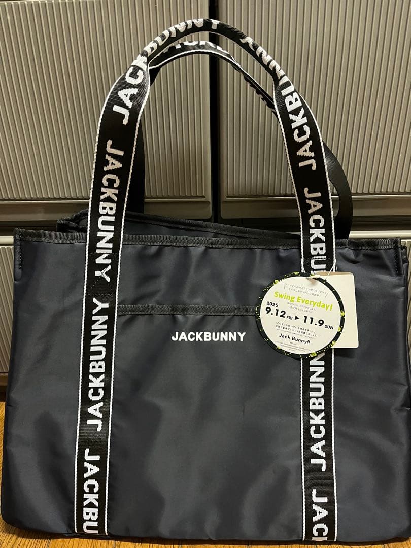 新品　未使用　JACKBUNNY ネイビー トートバッグ