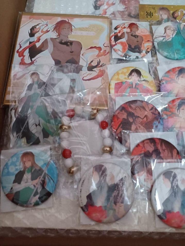 くじ引き堂　少年陰陽師　紙額複製原画 紅蓮　まとめ売り