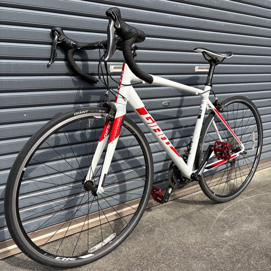 【GIANT】CONTEND2ロードバイク Mサイズ Claris搭載 ホワイト