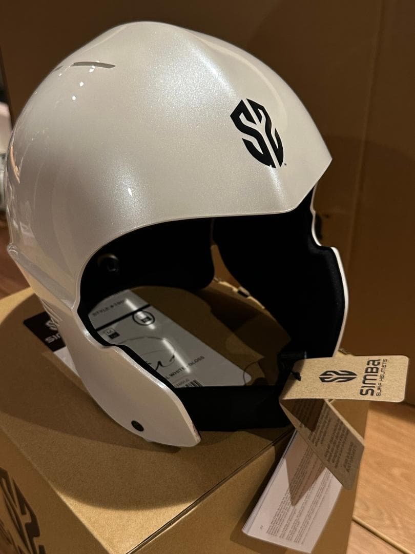 サーフィン・ボディボード Simba surf helmet - White - Size L