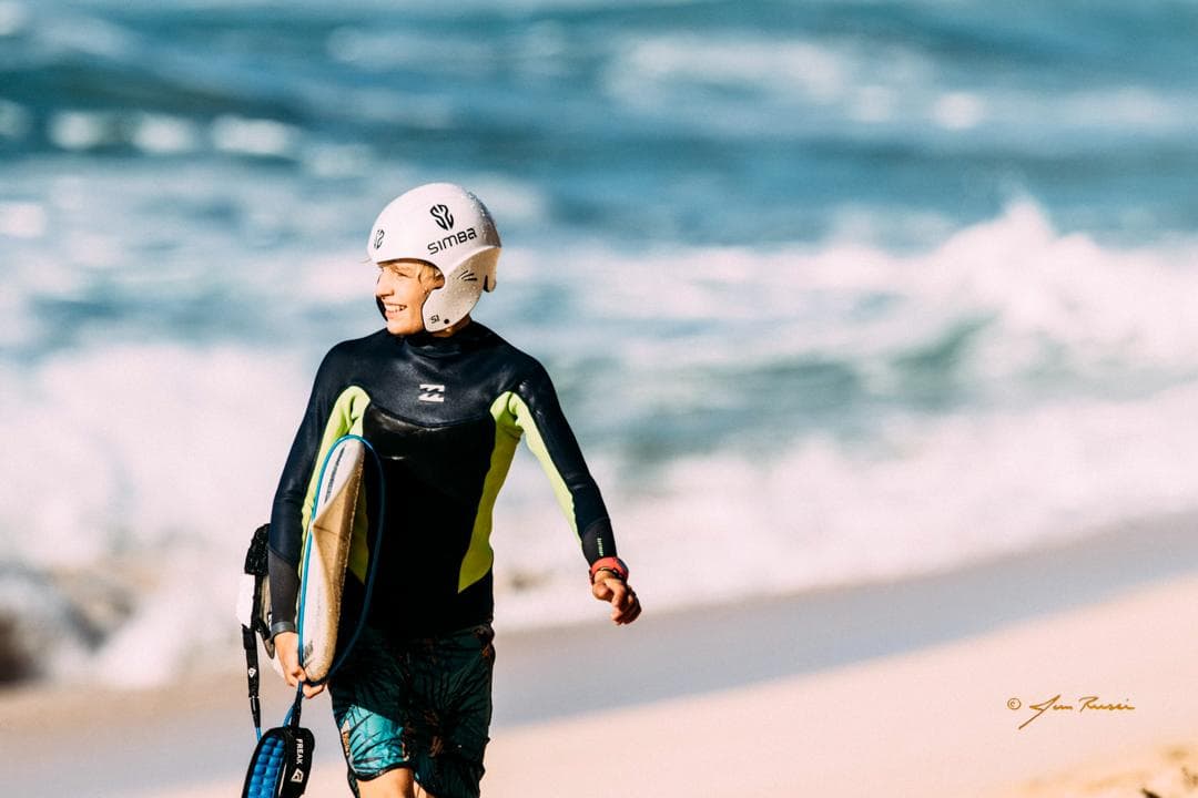 サーフィン・ボディボード Simba surf helmet - White - Size L