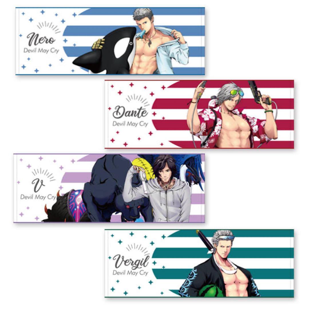 CAPCOM STORE DMC5 Enjoy! Summer! フェイスタオル