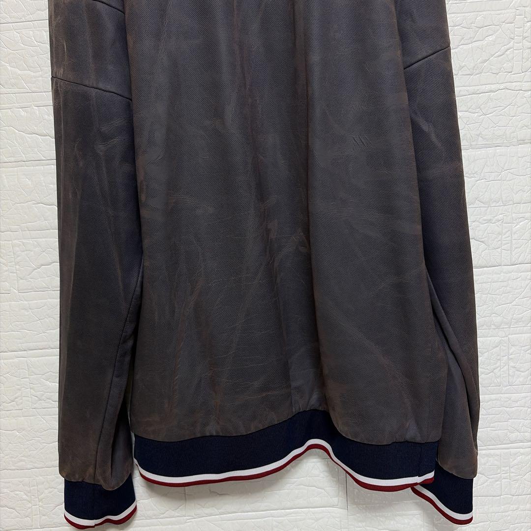 希少 LL Callaway レザー調 フリース裏地 ブルゾン ゴルフウェア