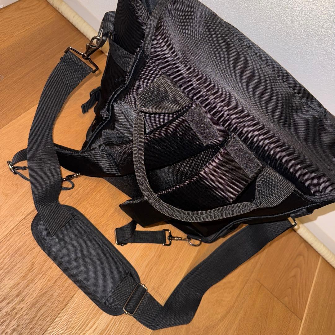 黒のレコードバッグ