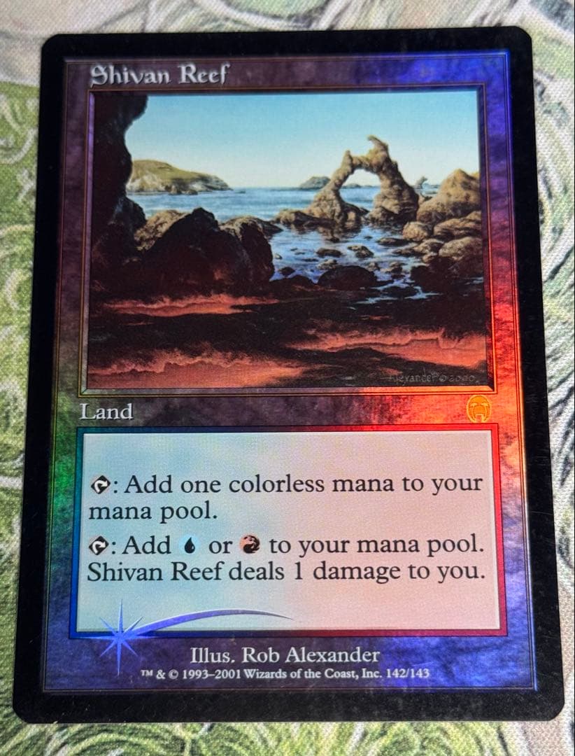 MTG シヴの浅瀬/Shivan Reef APC 英語foil