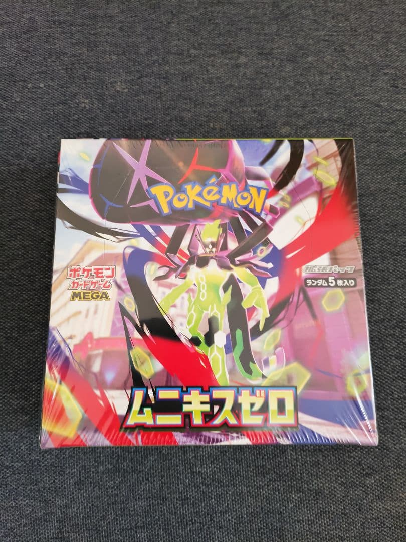 新品未開封！ポケモンカードゲーム MEGA 拡張パック ムニキスゼロ 1BOX
