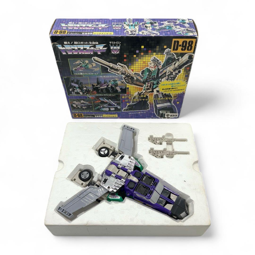 TAKARA タカラ トランスフォーマー D-92 シックスショット 日本正規品
