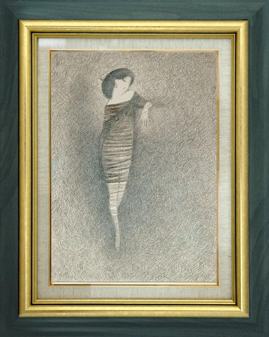 油絵 菅家令子 絵 絵画 インテリア F3-010111 人物 女性像