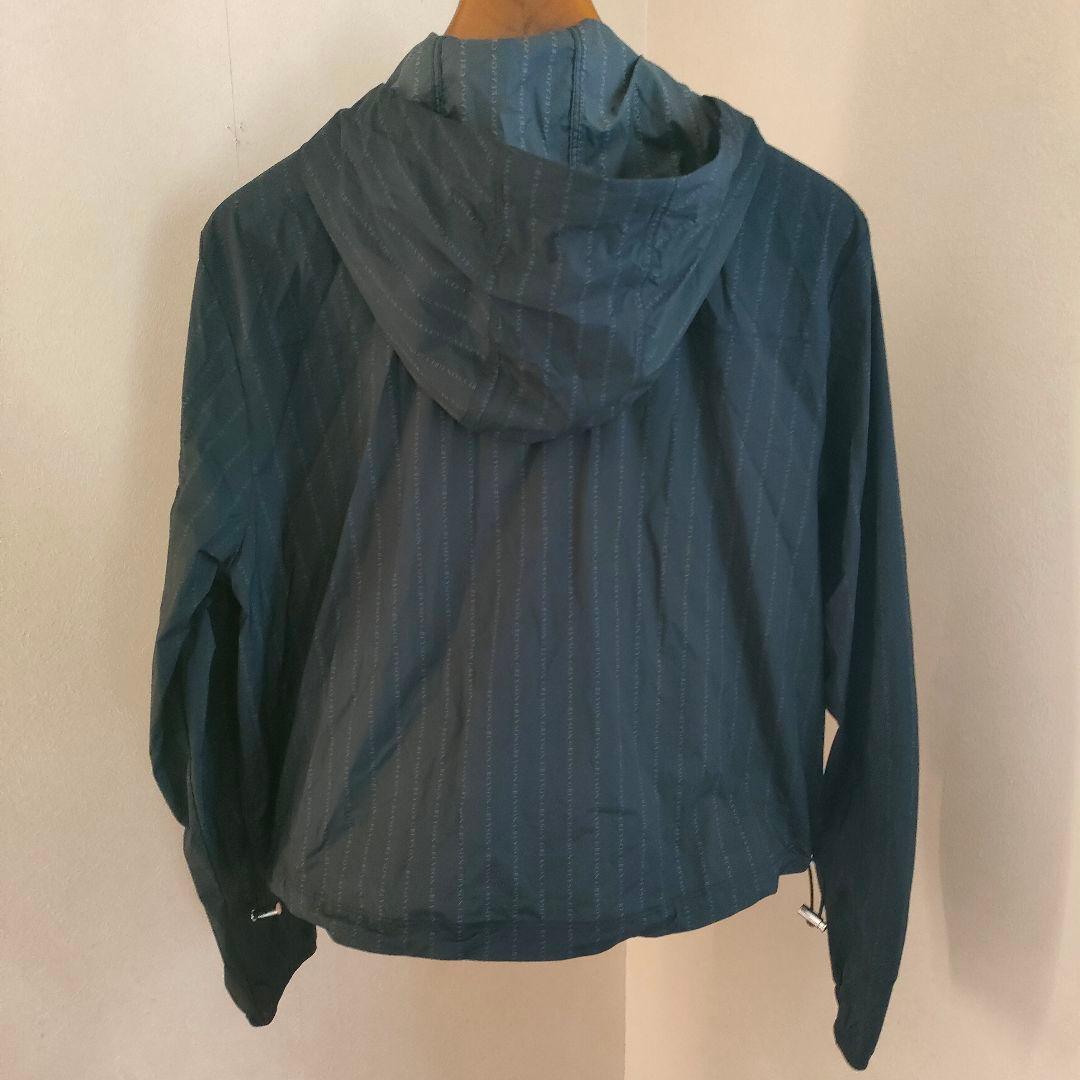 GREYSON フーデッドジャケット M 黒 総柄 ナイロン　短丈