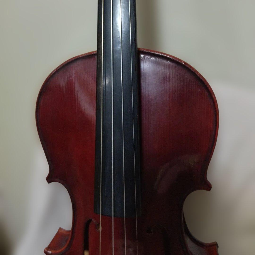 ⬛ふわ⬛♥メンテ済み♥初心者大人用バイオリン4/4♥弓、ケ―ス、松脂付き。