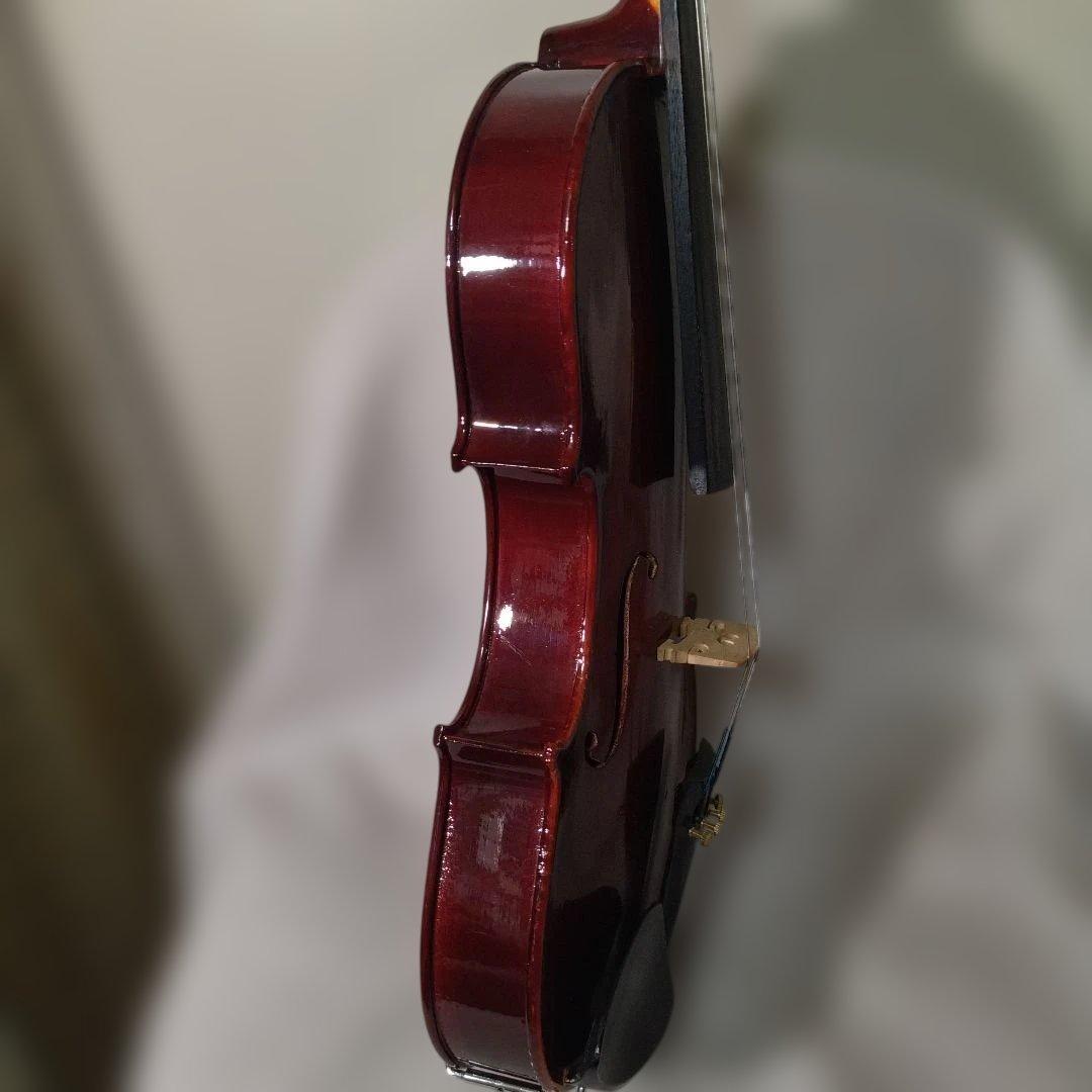 ⬛ふわ⬛♥メンテ済み♥初心者大人用バイオリン4/4♥弓、ケ―ス、松脂付き。