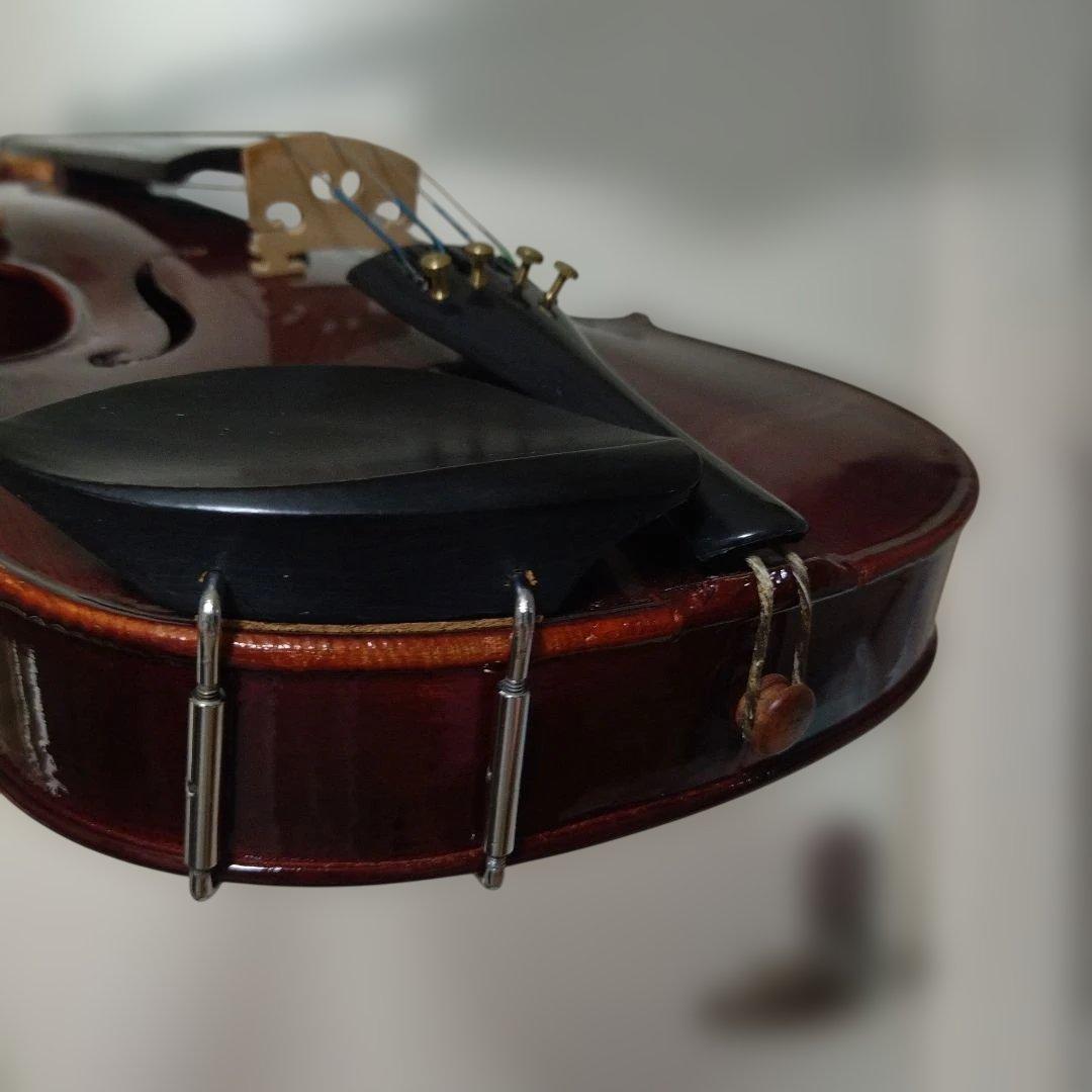 ⬛ふわ⬛♥メンテ済み♥初心者大人用バイオリン4/4♥弓、ケ―ス、松脂付き。