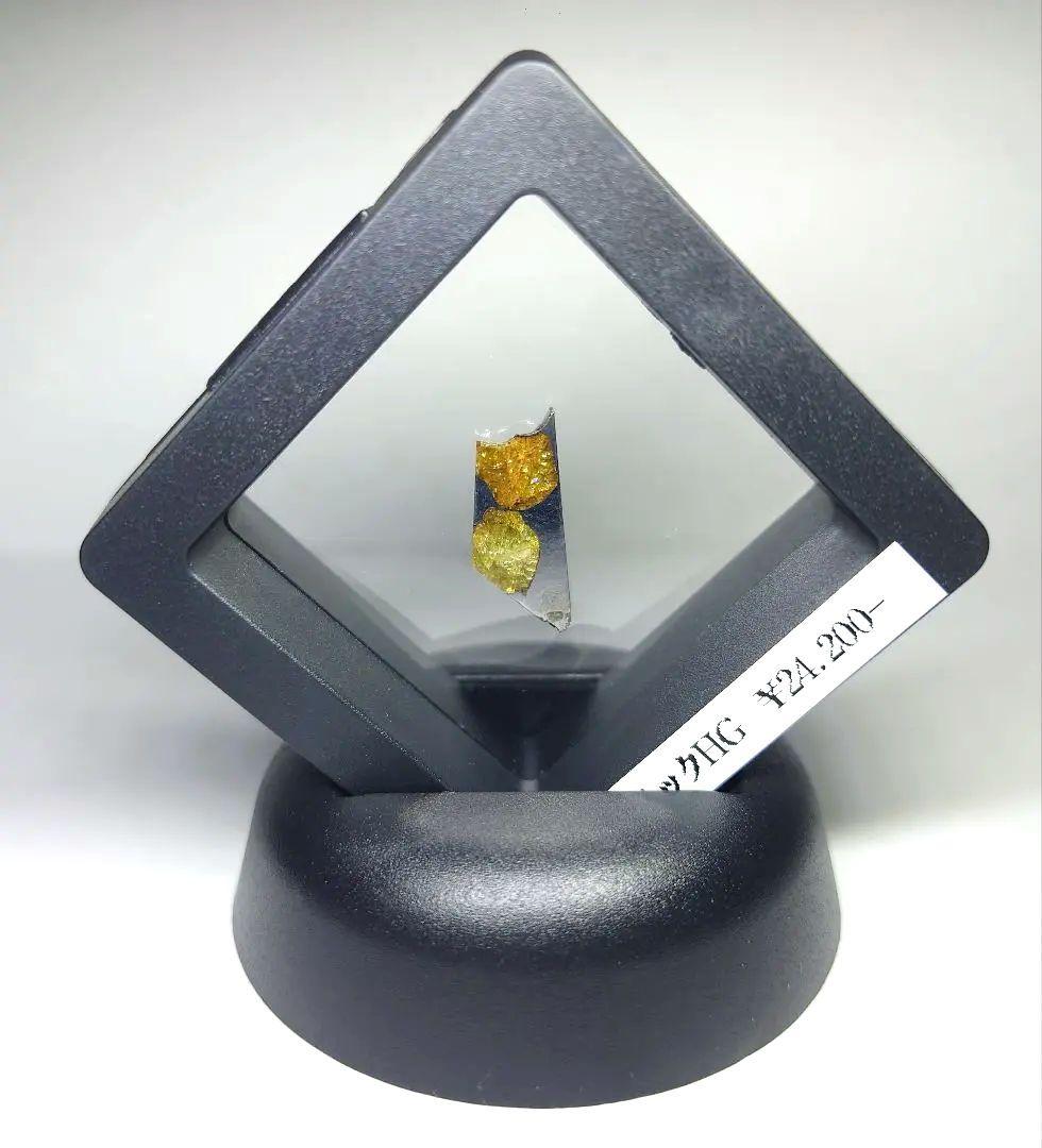 ねこし　イミラック隕石　パラサイト 標本ケース土台付き